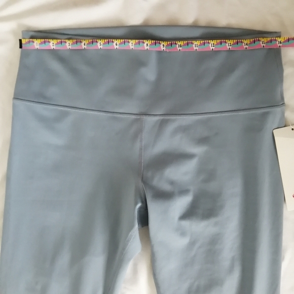 NWT Lululemon Plus Size Wunder Under High Rise 28" Leggings in Chambray Blue 14 - Picture 14 of 16